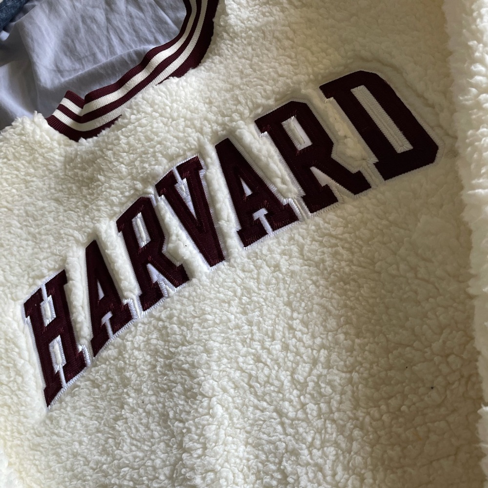 Harvard champion fleece sweater